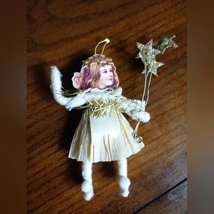 Bergdorf Goodman Handcrafted Old Fashioned Christmas Tree Ornament NWT